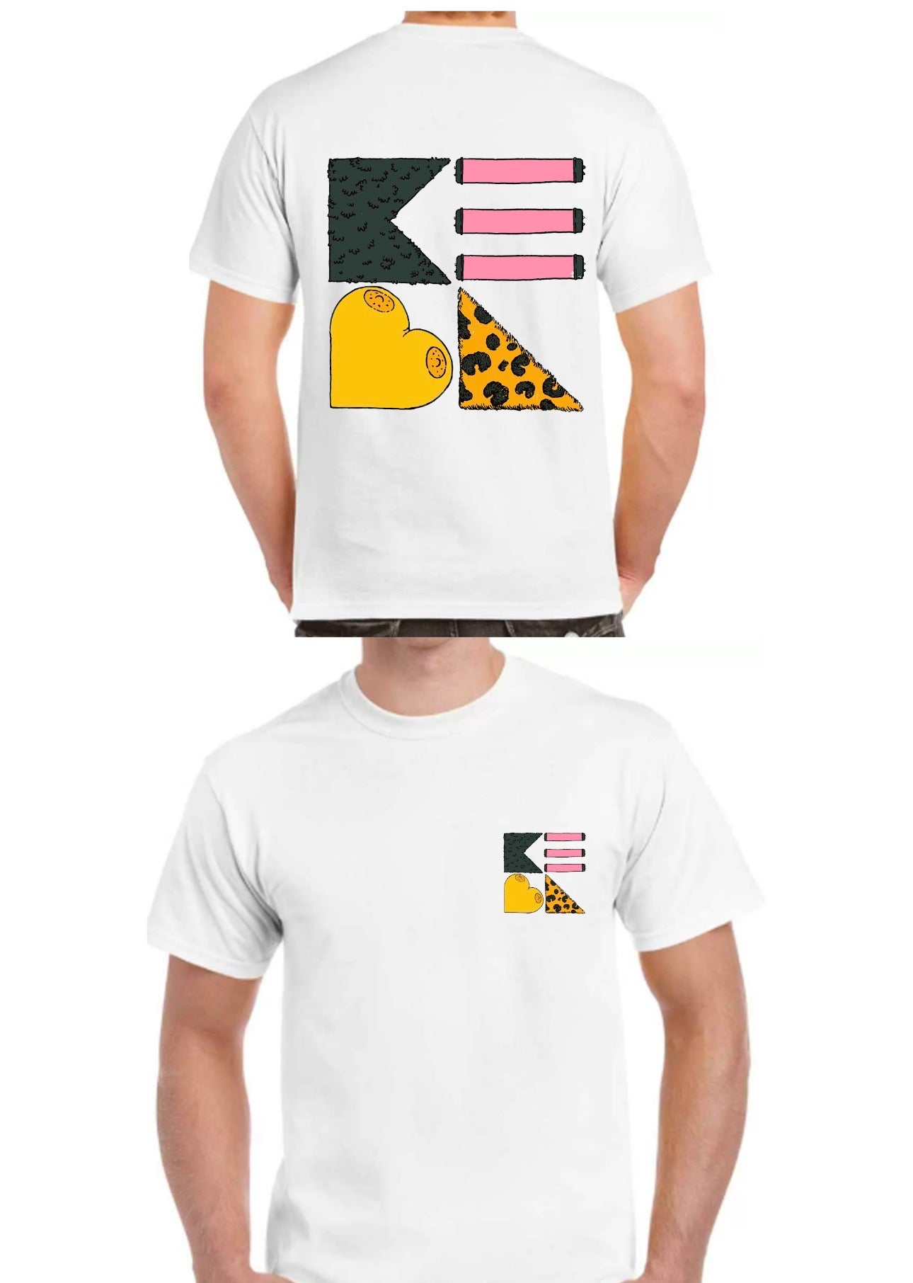 WHITE LOGO T-SHIRT NEW MERCH 2026